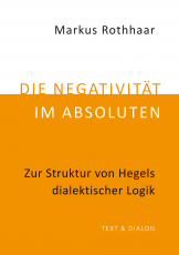 Markus Rothhaar, Die Negativität im Absoluten. Zur Struktur von Hegels dialektischer Logik